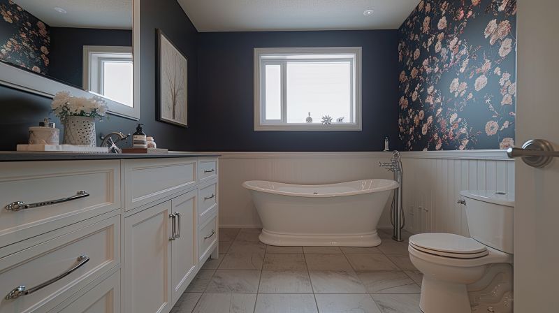 Bathroom with Freestanding Tub